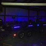 Night Fishion Lights that we installed on a Ranger. It also has the moon glow on it! Call about sales and installation today. Everyone needs them on their fishing boats that is on the water anywhere from dusk to dawn. It is also a great safety feature!